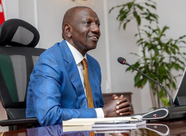 A file photo of President William Ruto.